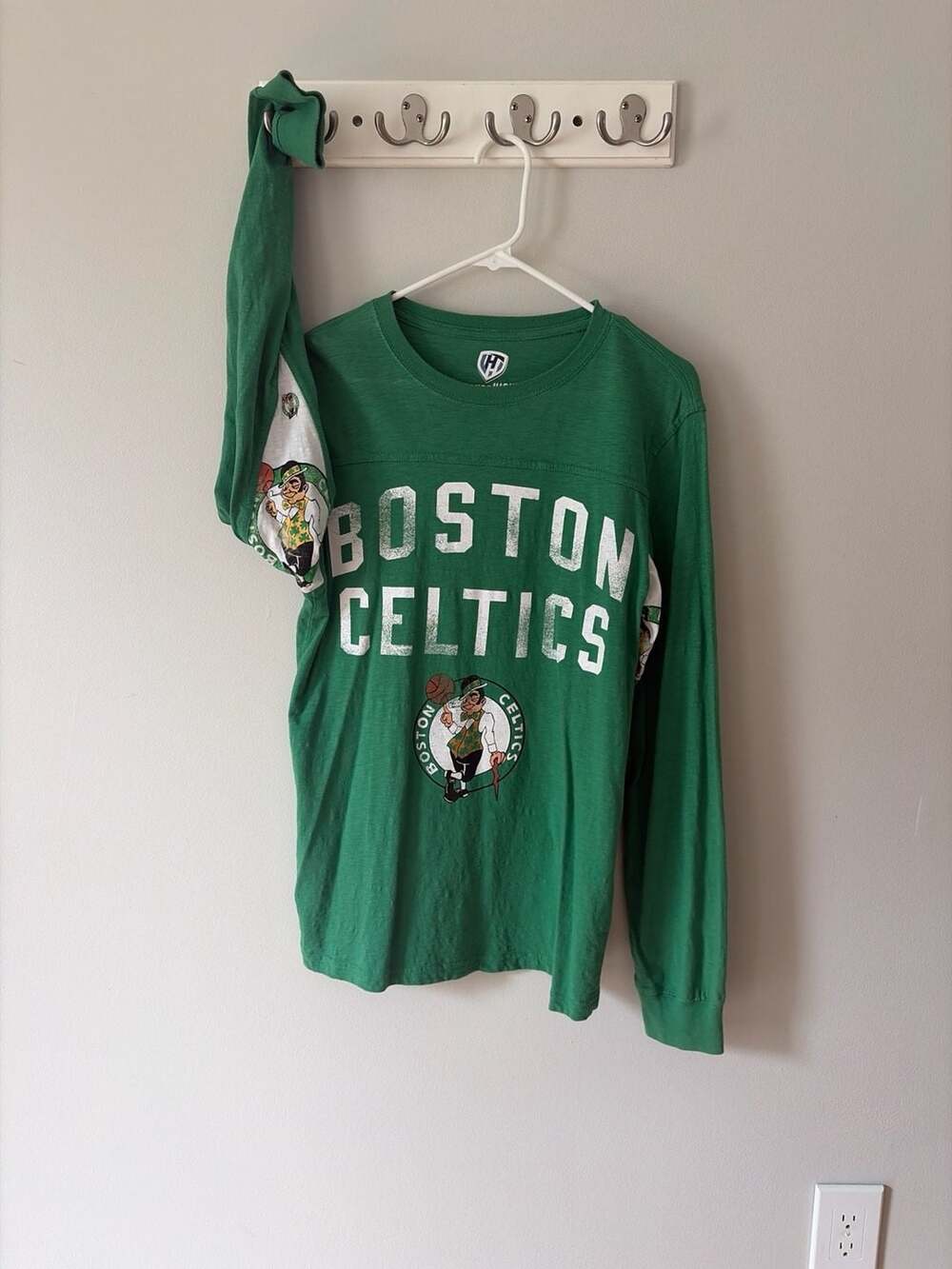 Boston Celtics Long Sleeve Graphic T-Shirt Green